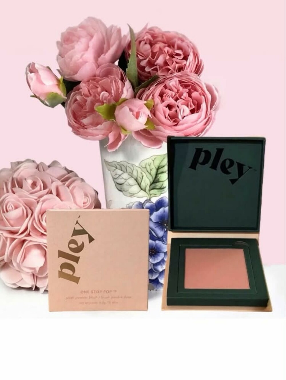 Pley Nude Blush One Stop Pop Full-Flush Blush in First Hello (Nude) 5g *BNIB